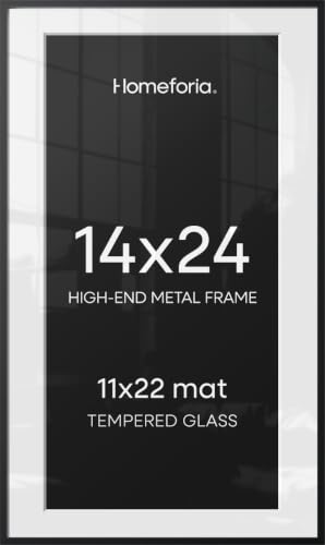 14x24 Black Picture Frame (3 Count)