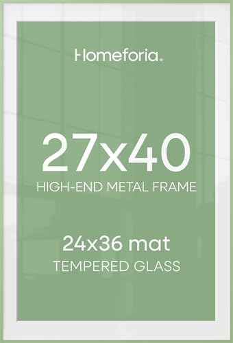27x40 Green Poster Frame