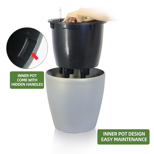 18x17 Self Watering Planter with Wheels
