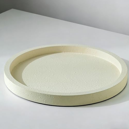 Round Decorative Trays for Modern Coffee Table Decor