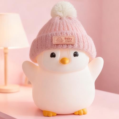Penguin Night Light for Kids