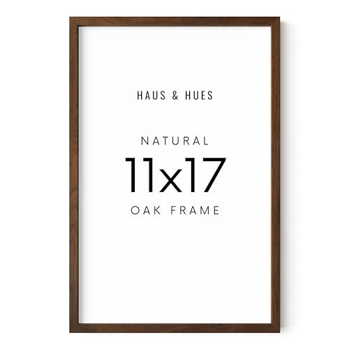 11x17 Walnut Oak Frame