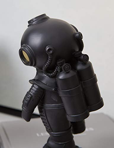 Diver Figurine Nautical Statue Modern Home Sculpture 7.1 Inch