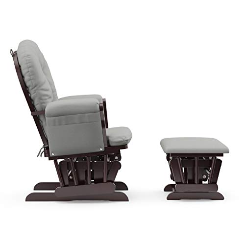 Premium Hoop Glider & Ottoman