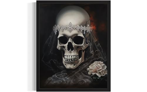 Skull Bride Unframed Poster Art Print