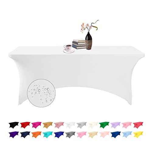 Spandex 6ft Waterproof Table Cover for Party