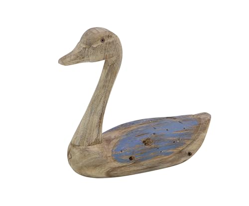 Wood Duck Decorative Sculpture Home Decor Statues