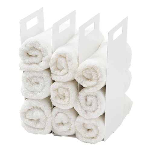 Home Tower Interlocking Towel Organizer
