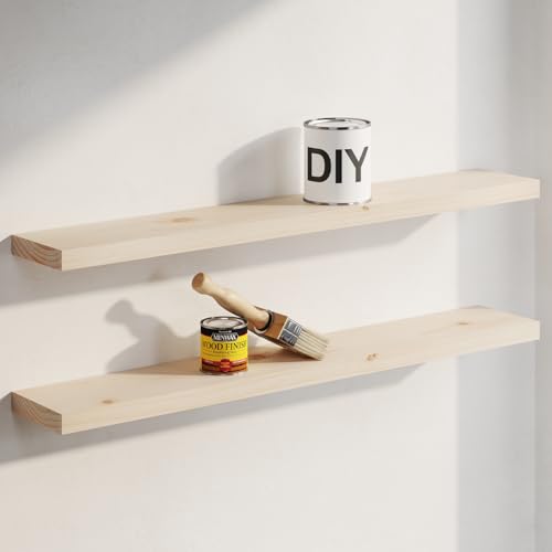 42 Inch DIY Floating Shelves (2 Count)