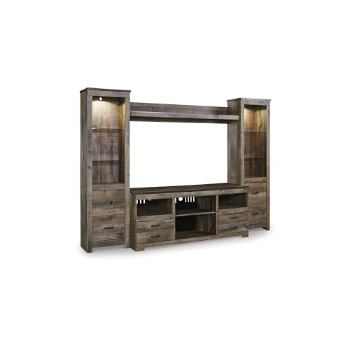 4 Piece Entertainment Center for 72 in TVs