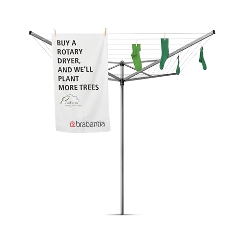 Topspinner Outdoor 4 Arm Spinning Clothesline