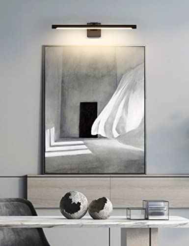 LED Picture Light Modern Black Art Display Light Artwork Display Light for Paintings 14W