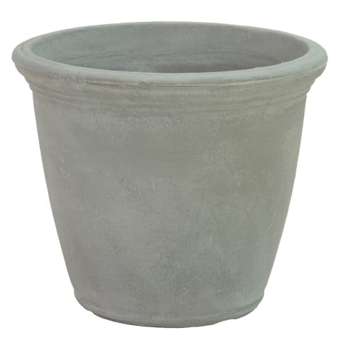 Sunnydaze Anjelica 15.25'' Large Plastic Planter Pot for Plants (4 Count)