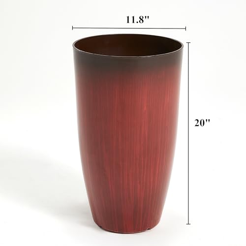 Garden 20" H. Plastic Planters (2 Count)