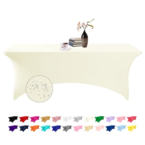 Spandex 8ft Waterproof Table Cover for Party