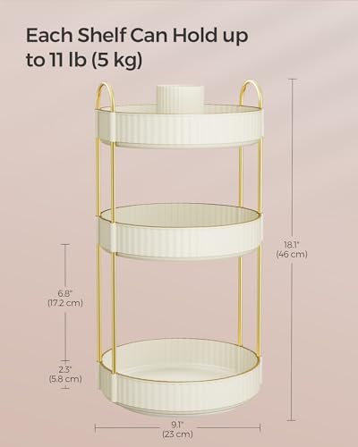 3 Tier Makeup Organizer