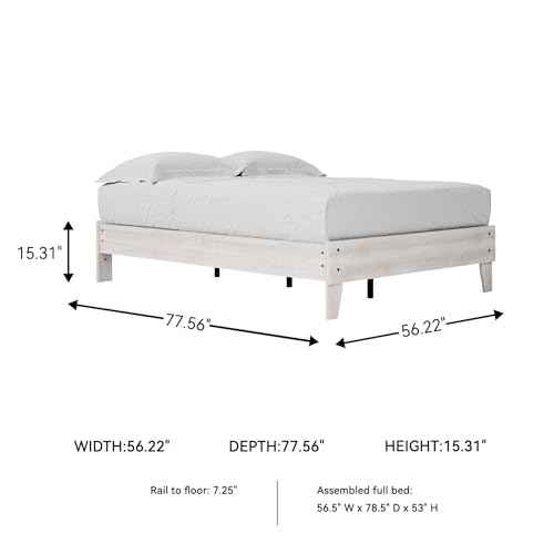 Shawburn Full Wood Platform Bed
