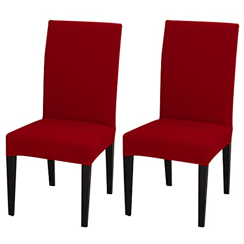 2 Pcs Dining Chair Slipcover