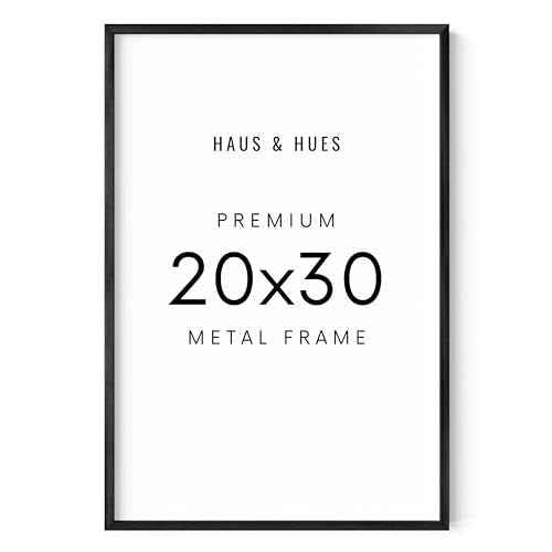 20x30 Black Metal Picture Frame