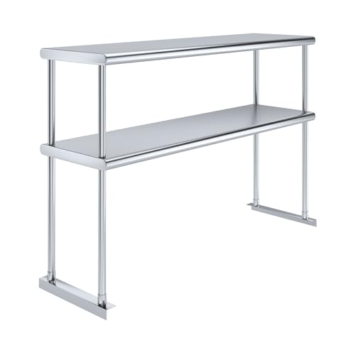 48 Inch Double Tier Overshelf