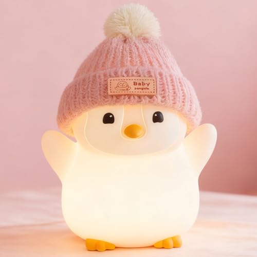 Penguin Night Light for Kids