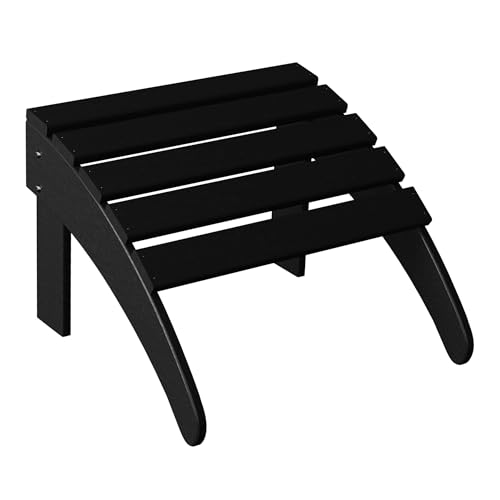 Outdoor Patio Adirondack Ottoman Foot Rest