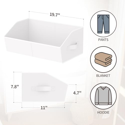 Storage Bins for Shelves (4 Count)