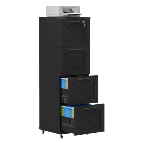 Office Filing Cabinet with 4 Drawers