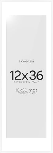 12x36 White Picture Frame (2 Count)