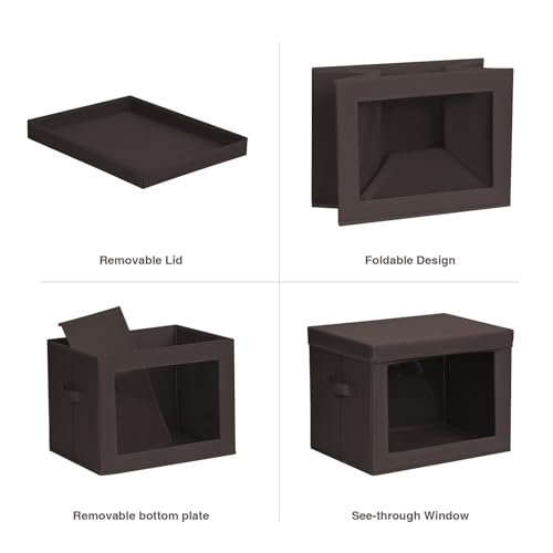 Stackable Storage Bins with Lids (3 Count)