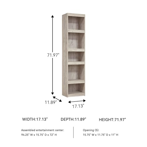 Willowton 72 Inch Bookcase Pier