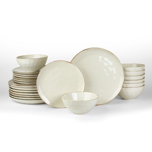 Ocean Round Dinnerware Sets for 8