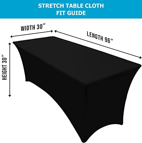 Spandex Table Cloth 1 Pack [8FT