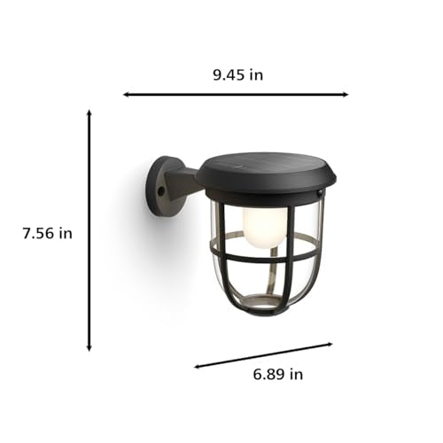 Solar LED UltraEfficient Wall Lantern