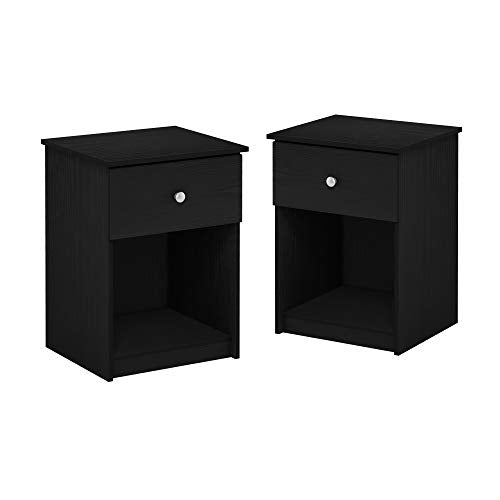 TIDUR Set of 2 Night Stand with Drawer