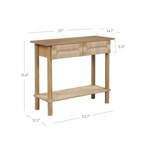 Beacon Wooden Sofa Console Table with Drawers