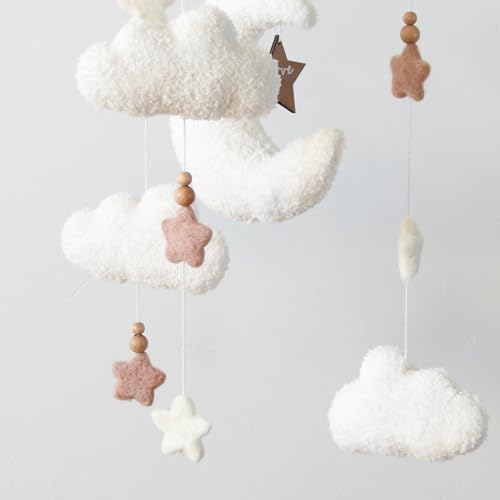 Cloud Crib Mobile for Girls & Boys