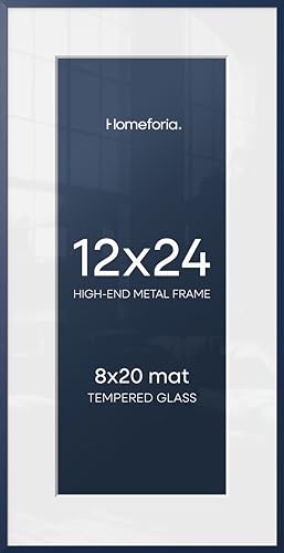 12x24 Blue Picture Frame