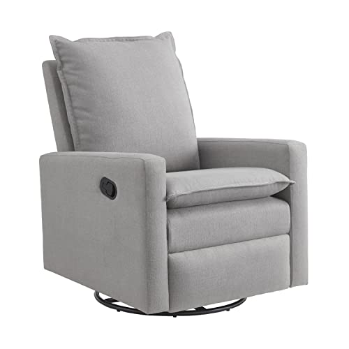 Uptown Upholstered Swivel Glider and Recliner Nursery Chair