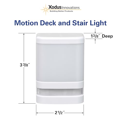 Xodus Battery Operated LED Deck & Stair Light (3 Count)