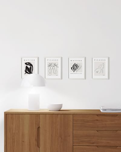 White Oak Wood 6x8 Picture Frames