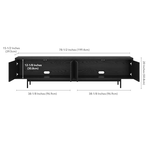 79" TV Stand for TVs up to 85"