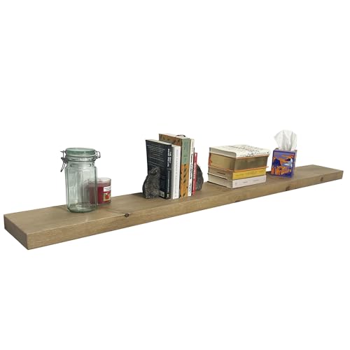 72 inch Wooden Floating Shelves for Wall