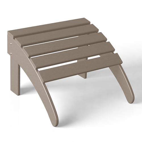 Outdoor Patio Adirondack Ottoman Foot Rest