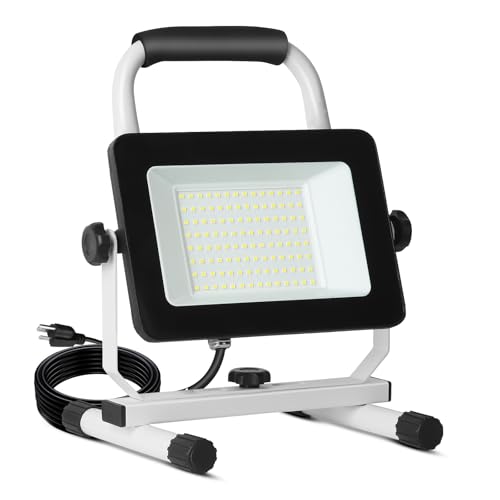 6000 Lumen LED Work Light with Stand