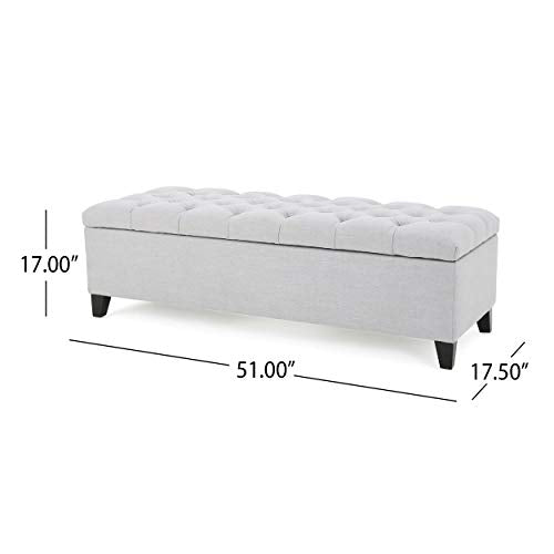 Ottilie Fabric Storage Ottoman