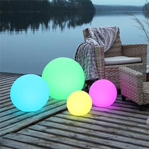 Outdoor LED Globe Orb Light