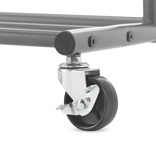Garment Rack Convertible Single to Double Rod