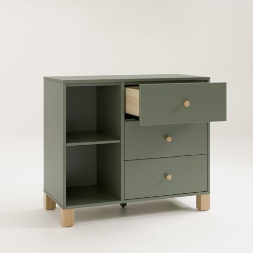 California 3 Drawer Combo Dresser