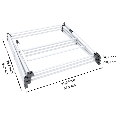 3 Tier Compact Clothes Drying Rack